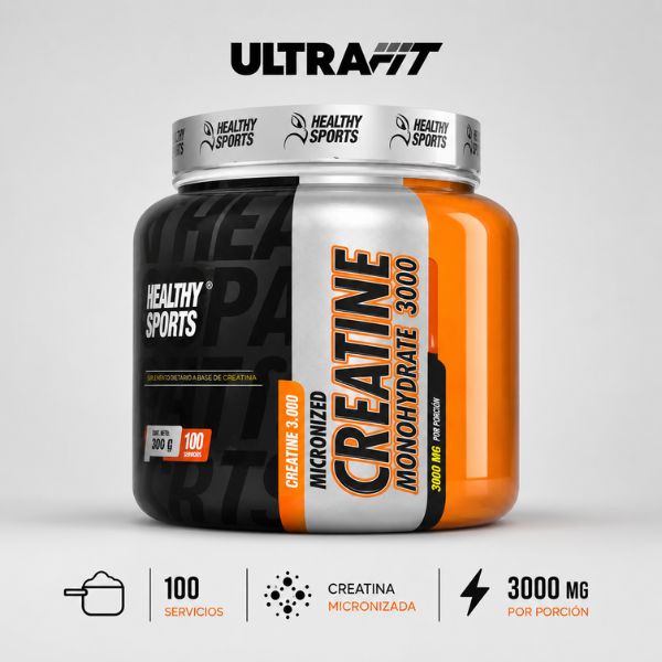 CREATINA HEALTHY SPORTS 100 SERVICIOS