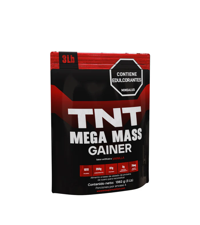 TNT MEGA MASS GAINER 3 LIBRAS - Imagen 3