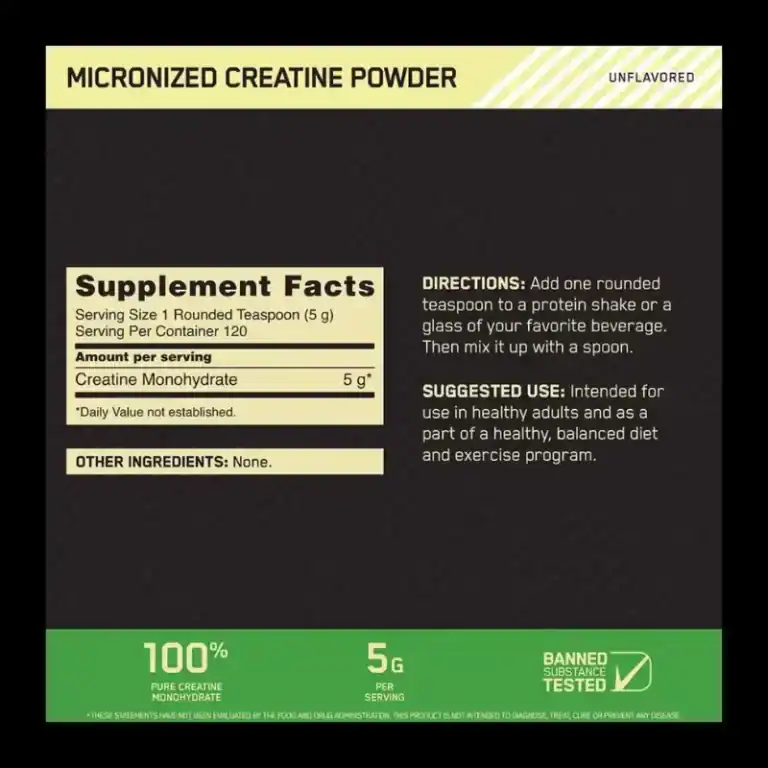 Alternative view of CREATINA POWDER ON MICRONIZADA 120 SERVICIOS