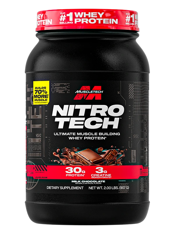 NITRO TECH WHEY PROTEIN 2 LIBRAS - Imagen 4