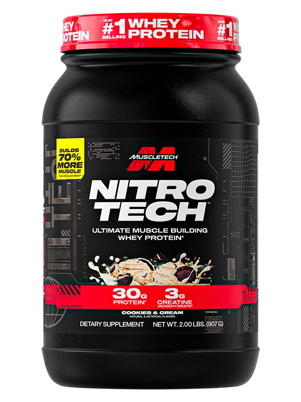 NITRO TECH WHEY PROTEIN 2 LIBRAS - Imagen 3