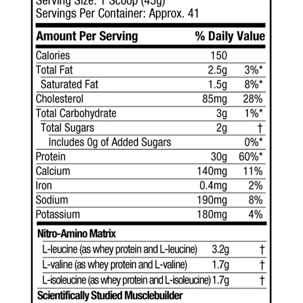 Alternative view of NITRO TECH WHEY PROTEIN 4 LIBRAS