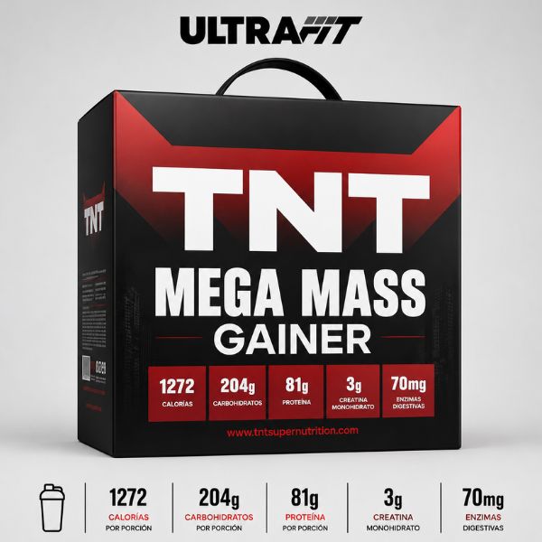 TNT MEGA MASS GAINER 10 LIBRAS