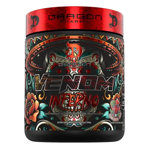 VENOM INFERNO PREWORKOUT 40 SERVICIOS - Imagen 3
