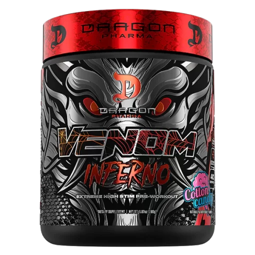VENOM INFERNO PREWORKOUT 40 SERVICIOS - Imagen 4