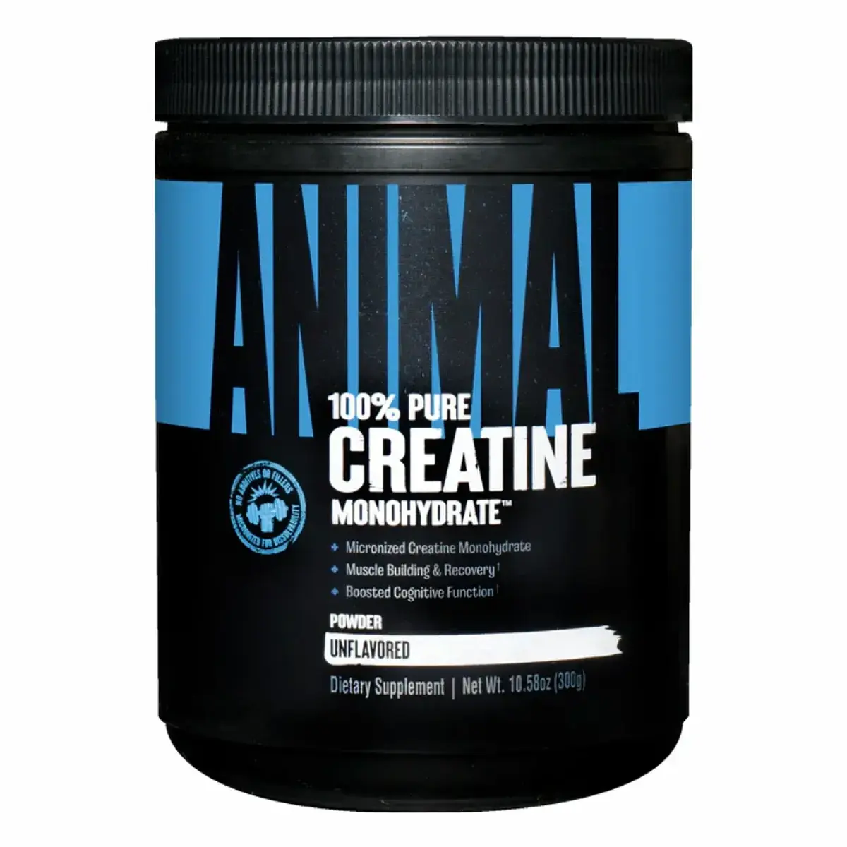 CREATINA MICRONIZADA ANIMAL® 300G 60 SERVICIOS