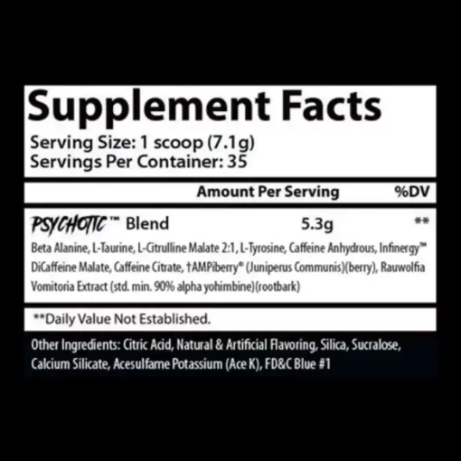 PRE-ENTRENO PSYCHOTIC 35 SERVICIOS - Imagen 2